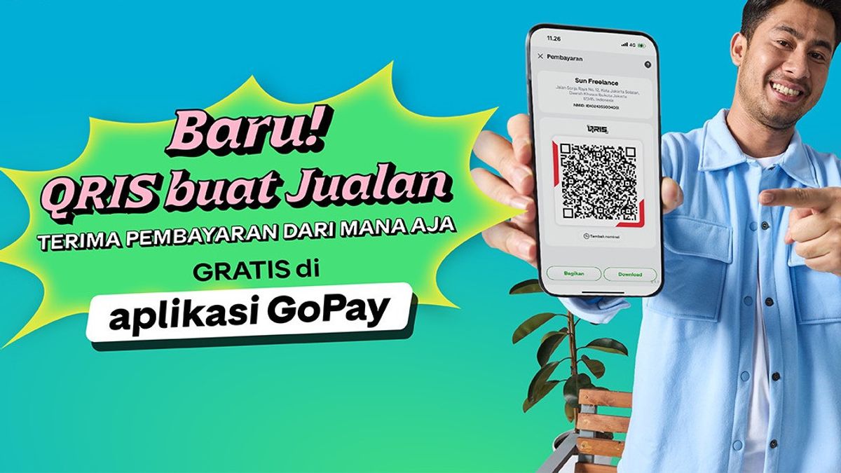 बिक्री आसान हो रही है: अब QRIS बनाना GoPay ऐप के माध्यम से संभव है