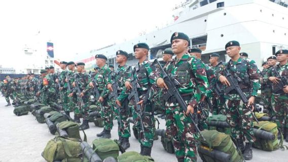 Departing 450 Soldiers To Papua, Kodam I Bukit Barisan: Stabilize Security Not For War