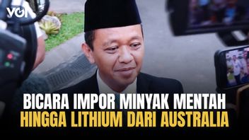 Usai Dipanggil Presiden Prabowo, Bahlil Bicara Impor Minyak Mentah Hingga Lithium dari Australia