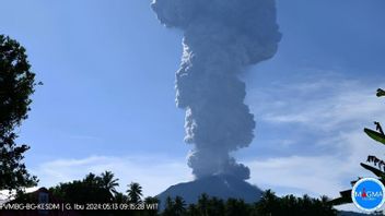 Mount Ibu Halmahera Now Has Alert Status, Residents Are Asked Not To Approach The 4 Km Radius