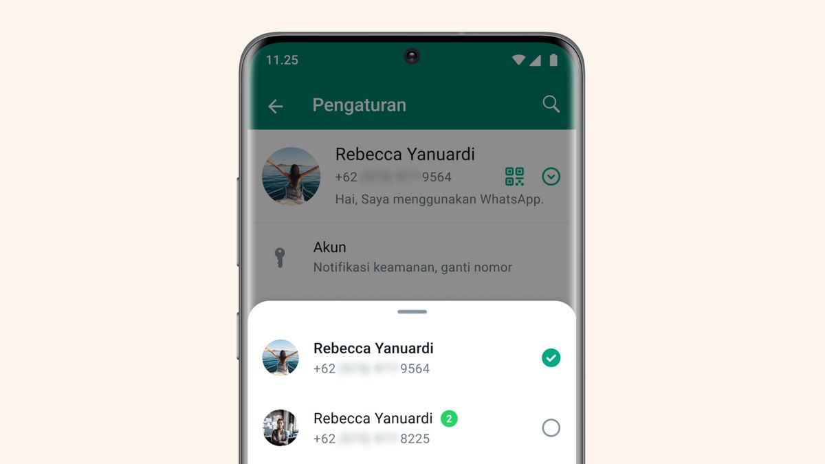 WhatsApp Akan Hadirkan Pilihan Multi Akun dalam Satu Aplikasi