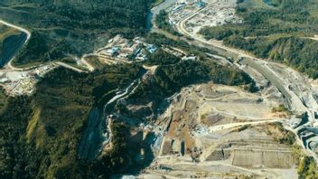 PUPR:ウェイ・アプ・マルク・ダム建設の進捗状況が71.34%に達