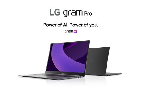 LG Akan Pamerkan Laptop Seri Gram Berbasis AI di CES 2025