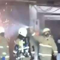 Ruko Empat Lantai di Mangga Dua Terbakar