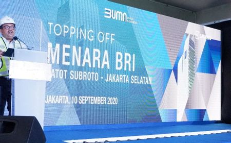 Menara BRI Gatot Subroto Akan Rampung pada Juni 2021