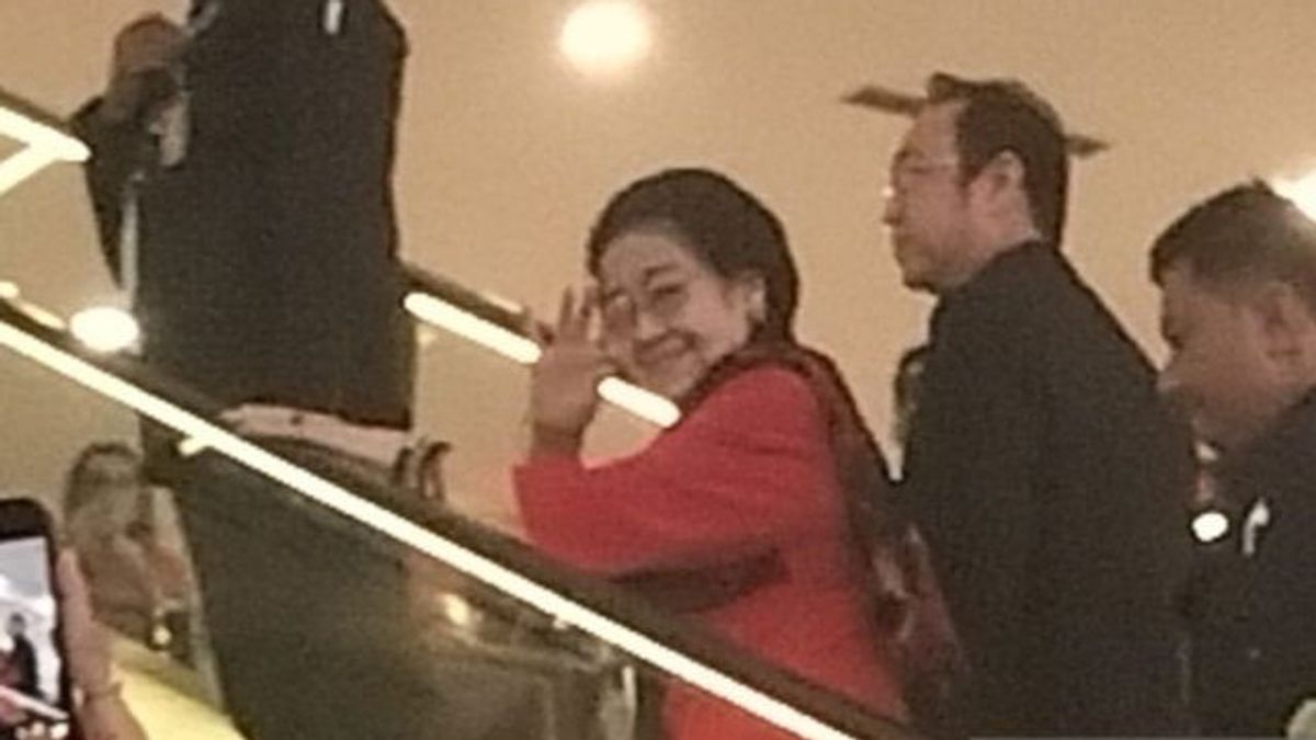 Megawati Hadiri Rakernas PDI Perjuangan di Ancol