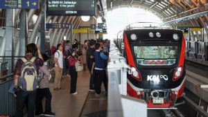 There Is A Policy For ASN To Increase Transum, Jabodebek LRT Users Increase 12 Percent