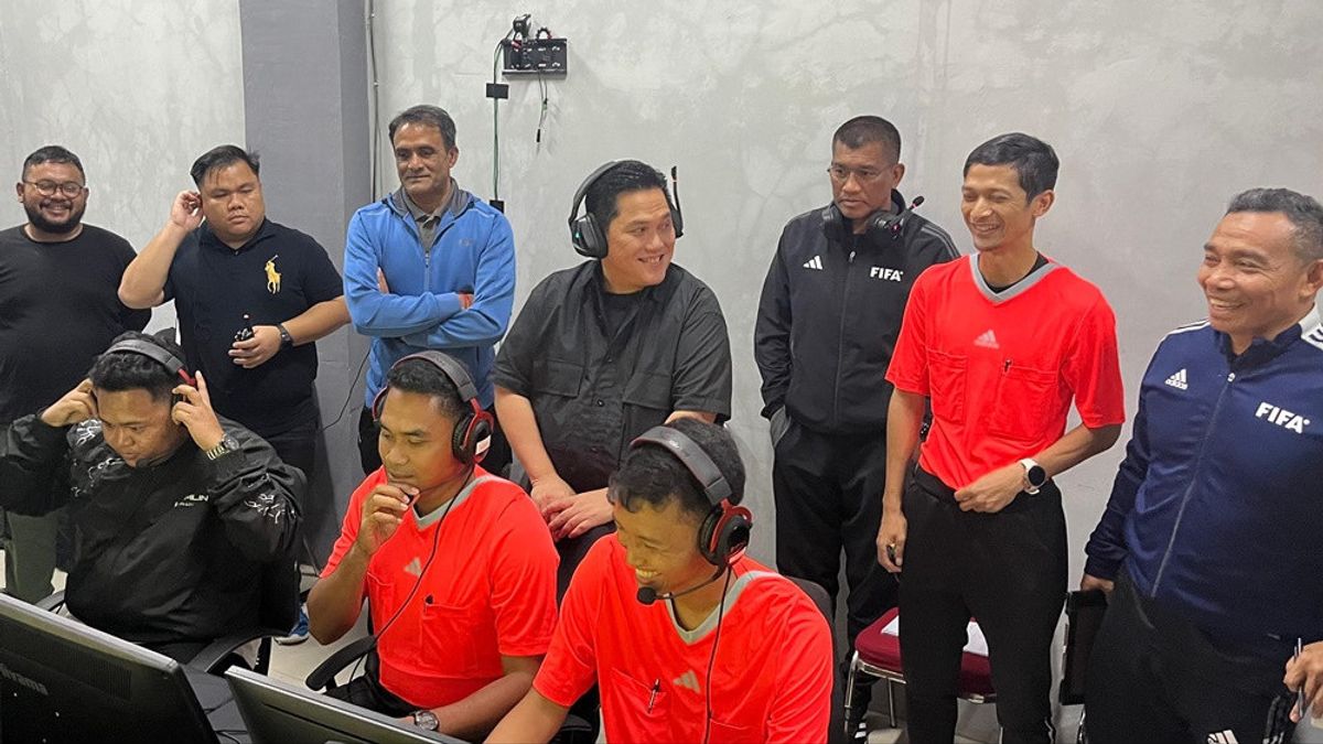 Après le test d’essai, les instructeurs de la FIFA ont déclaré que les arbitres indonésiens étaient prêts à utiliser le VAR
