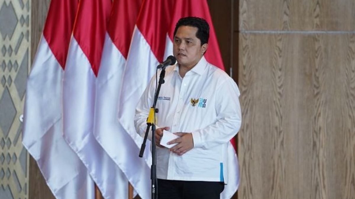 Erick Thohir : Le Président Jokowi Apprécie La Transformation Menée Par Le Ministère Des Entreprises D’État