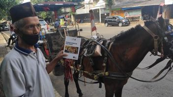 39 Delman Horses In South Jakarta Receive Free Vaccination Assistance