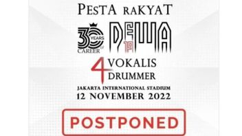 Polda Metro Calls The Dewa 19 Concert At JIS Has Been Postponed Because It Has Not Yet Bagged A Recommendation Permit