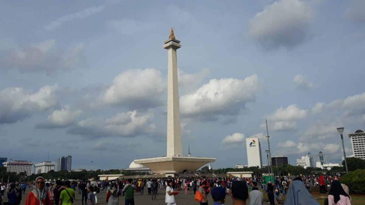 Le temps de Jakarta début août, brillant jusqu’à de faibles pluies