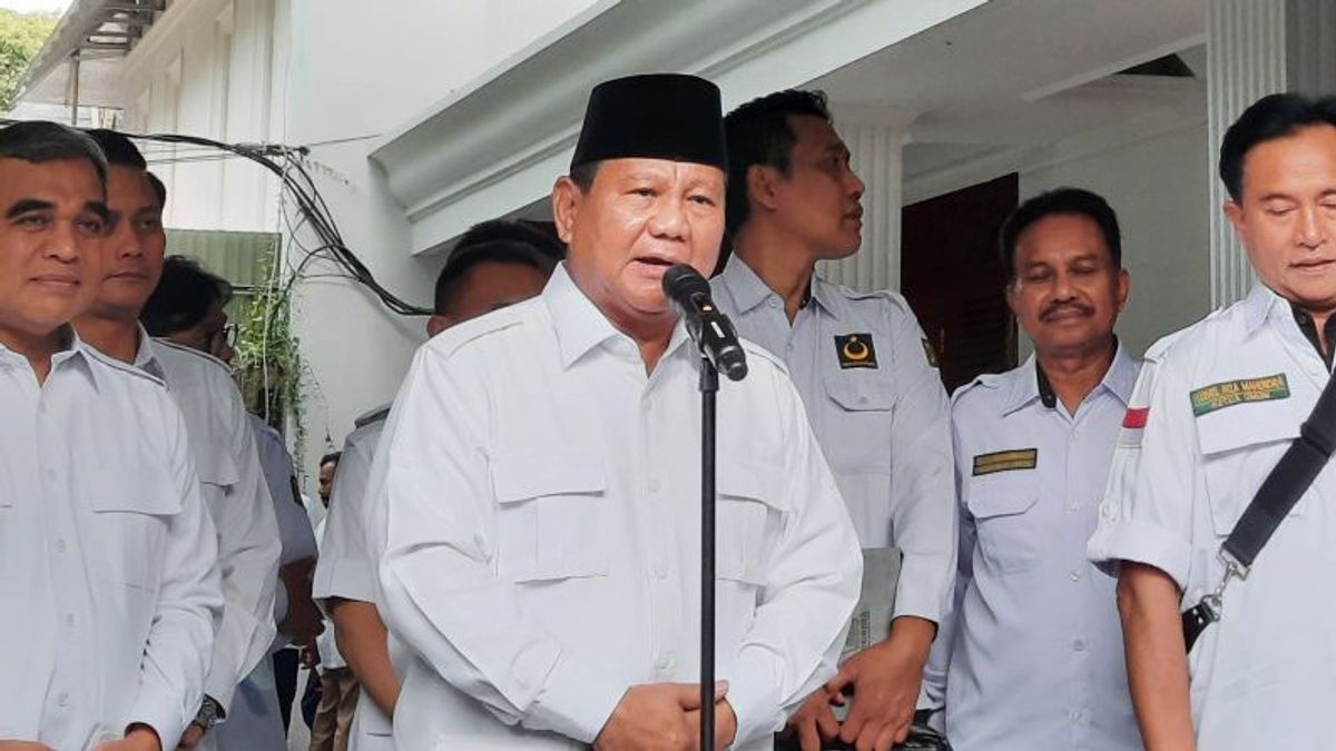 Prabowo Masih Bangun Komunikasi Politik Tentukan Cawapres