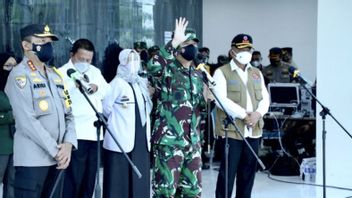 Le Commandant Du TNI Prêt à Aider à Accélérer La Vaccination Contre La COVID-19 à Lampung