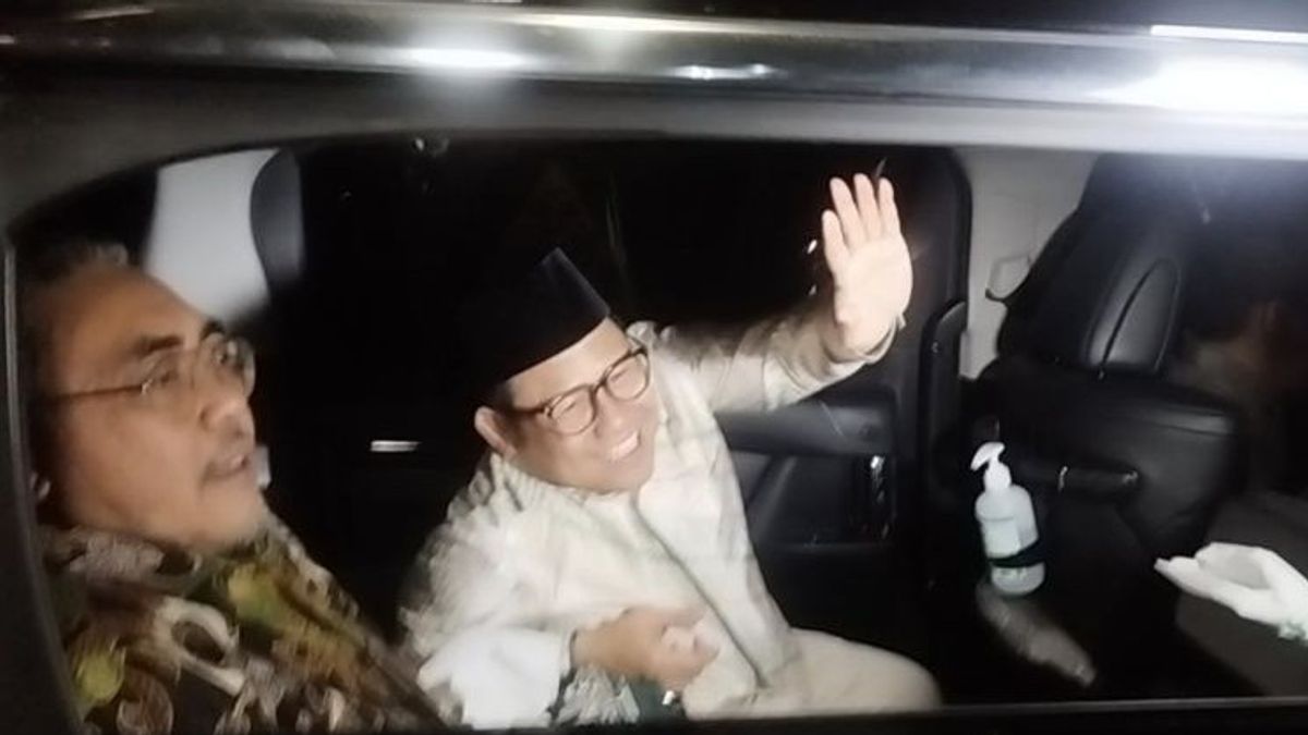 Cak Imin Sambangi Prabowo résidence