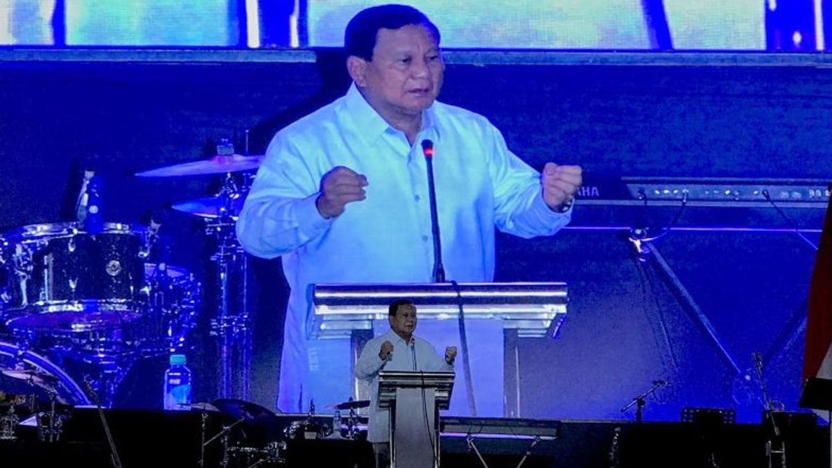 Receiving Support From The Gemuis Caucus, Prabowo Invites Volunteers To Pray For Gaza