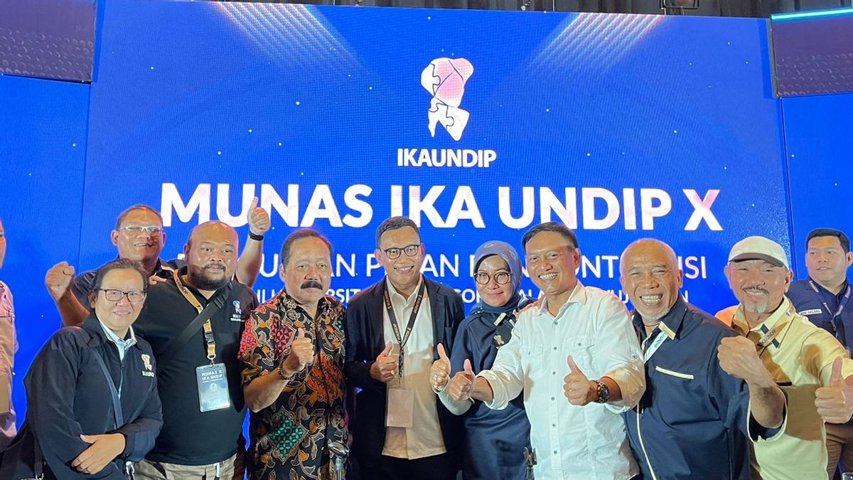 Join The Former Jampidum, Abdul Kadir Karding, IKA Undip Until 2027