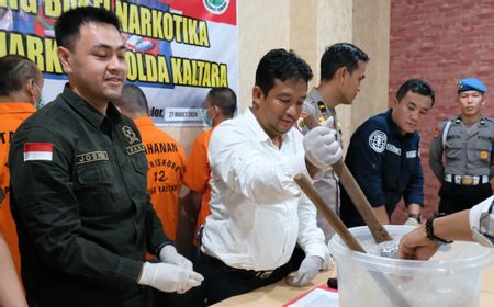 Polda Kaltara Musnahkan 1,8 Kilogram Sabu Asal Malaysia Hasil Pengungkapan 3 Kasus