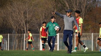印度尼西亚U-23国家队第一组，在2021年东南亚运动会预赛中越南，Shin Tae-yong表示越南是冠军的候选人