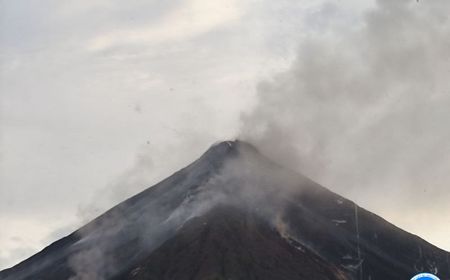 Jumlah Lahar Pijar Menurun, Pos PGA Sebut Aktivitas Vulkanik Gunung Karangetang di Sulut Berkurang