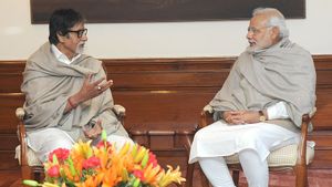 L'impact d'Amit Nd Bachchan : tourisme à Gujarat, Narendra Modi Premier ministre de l'Inde