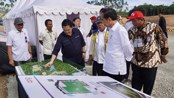 PSSI Training Center Progress At IKN, President Jokowi: September Can Be Used By The Indonesian National Team