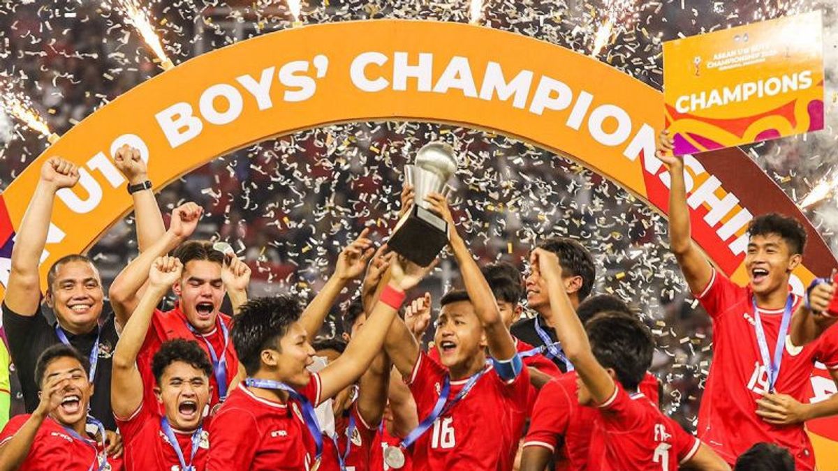 DPR Ingatkan Pemerintah Tepati Janji Beri Bonus untuk Pemain Timnas Usai Juarai AFF U-19