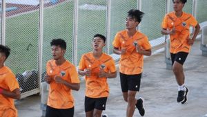 Timnas U-19 Jalani Latihan Perdana di Stadion Madya