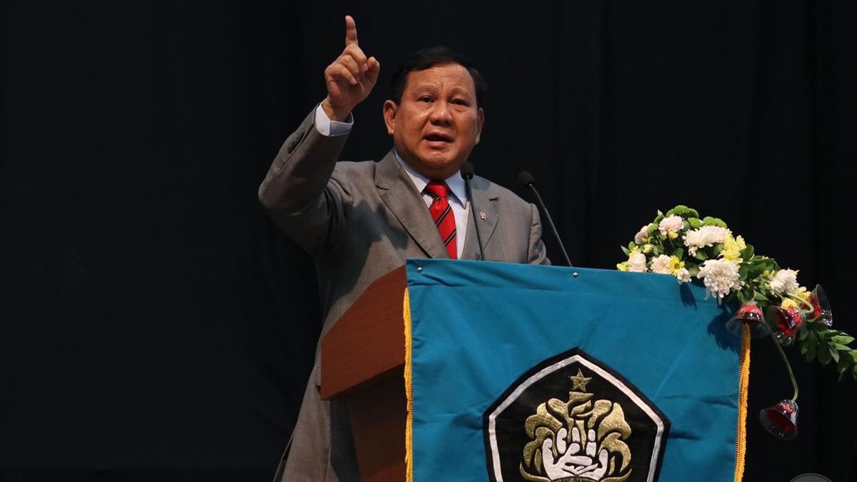 Prabowo: I Am The Minister, If I Campaign I Must Have The President's Permission
