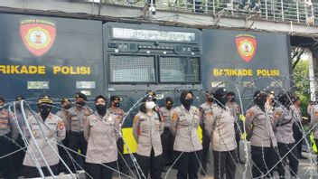 Cegah Massa BEM ke Istana, Jalan Merdeka Barat Ditutup, 2.149 Personel Gabungan Dikerahkan