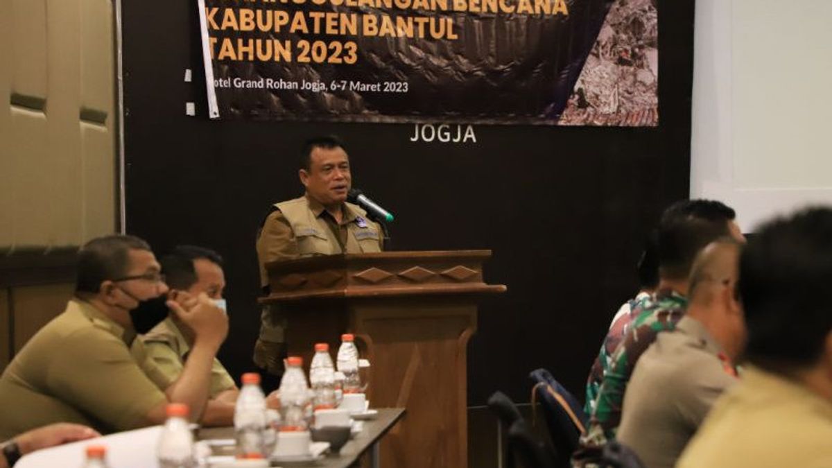 30 People Formed By BPBD Become A Rapid Response Team To Face Potential Bantul Disasters