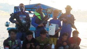 Polda Malut Tangkap 7 ABK Pencari Ikan dengan Peledak