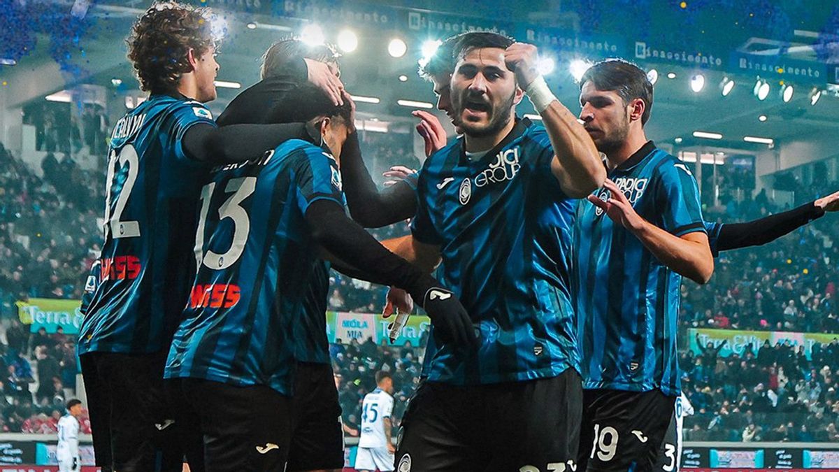 Beat Frosinone Five Goals, Atalanta Reach Top Five