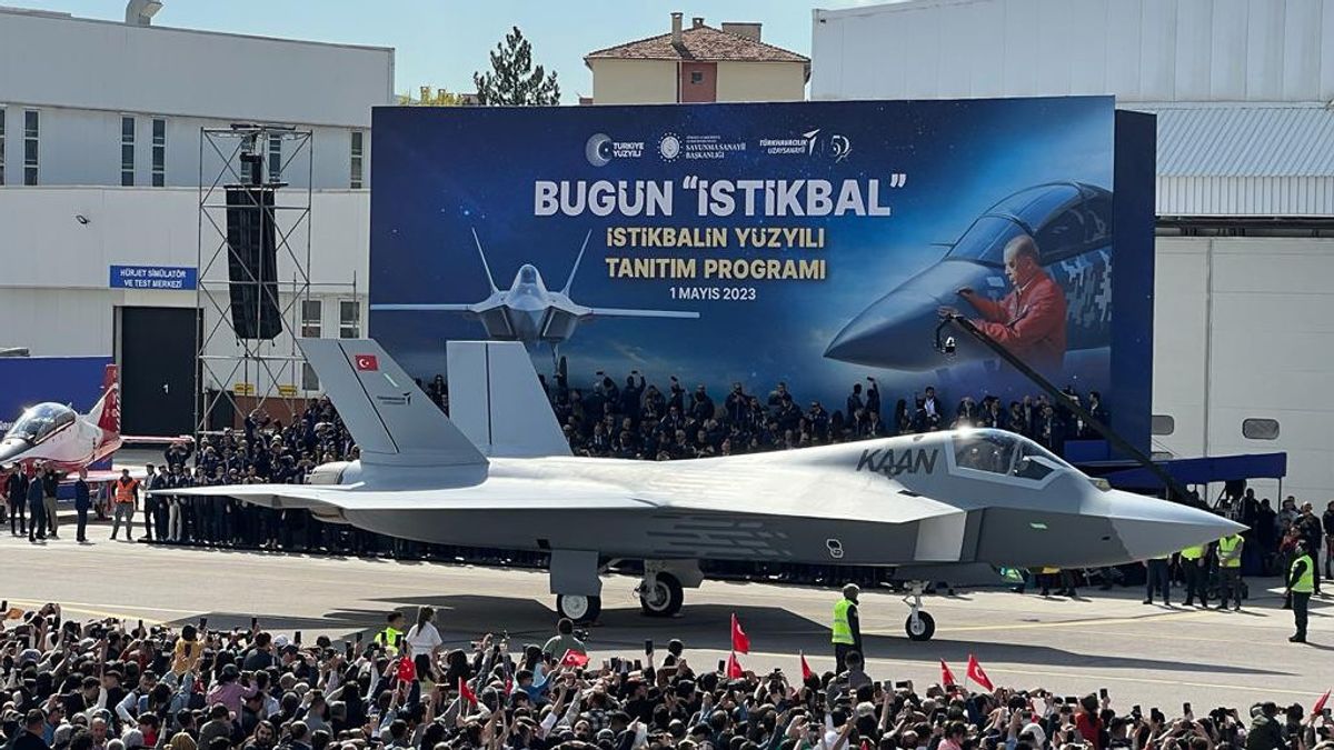 Jet Tempur Generasi Kelima Buatan Dalam Negeri Turki KAAN Mulai Mengudara Akhir Tahun Ini
