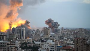 Ibu Hamil Anak Kembar di Gaza Terbunuh Serangan Israel, Termasuk 8 Polisi Palestina