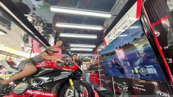 Pertamina Presents MotoGP Simulator In Bali