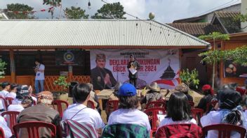 Erick Thohir Is Supported To Run For The 2024 Presidential Election By Volunteers In East Bandung