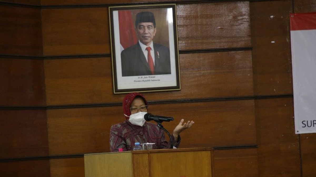 Risma Hopes PMI To Be Involved In The COVID-19 Vaccination Program In Surabaya
