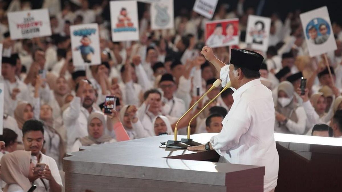 Gerindra : L'ensemble de l'Indonésie doit s'assurer que Prabowo gagne un tour