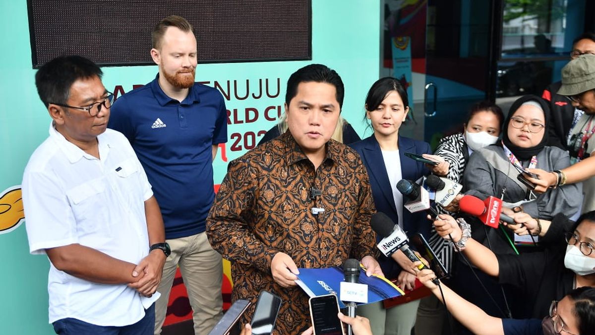 PSSI Ketemu FIFA Bahas Persiapan, Erick Thohir Beberkan Kekurangan dari 6 Stadion Piala Dunia U-20 2023