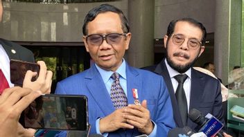 Mahfud MD: KPKへの私の「Nguping」の結果、論理によるとCak Iminは容疑者になることは不可能です
