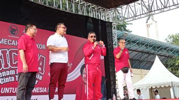 Sicita Gymnastics Held At Banteng Square, PDIP: Facing The 2024 Election, We Need Physical Refreshment