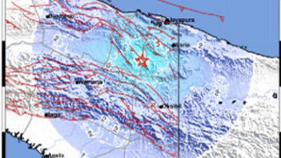 今度はキーロム地方でパプアを揺るがすマグニチュード5.0の地震