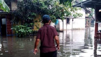 タンジュンパンダンバベルの4つの村が浸水し、海水状態が悪化