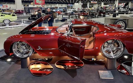 Corvette 'TwelveAir' Buatan Kindig-It Design Raih Penghargaan Ridler Award 2024