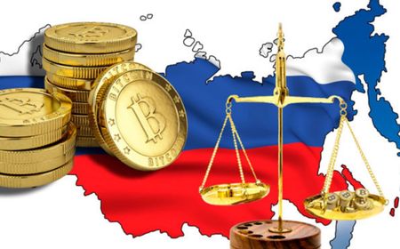 Bank Sentral Rusia Larang Pembayaran dengan Mata Uang Kripto