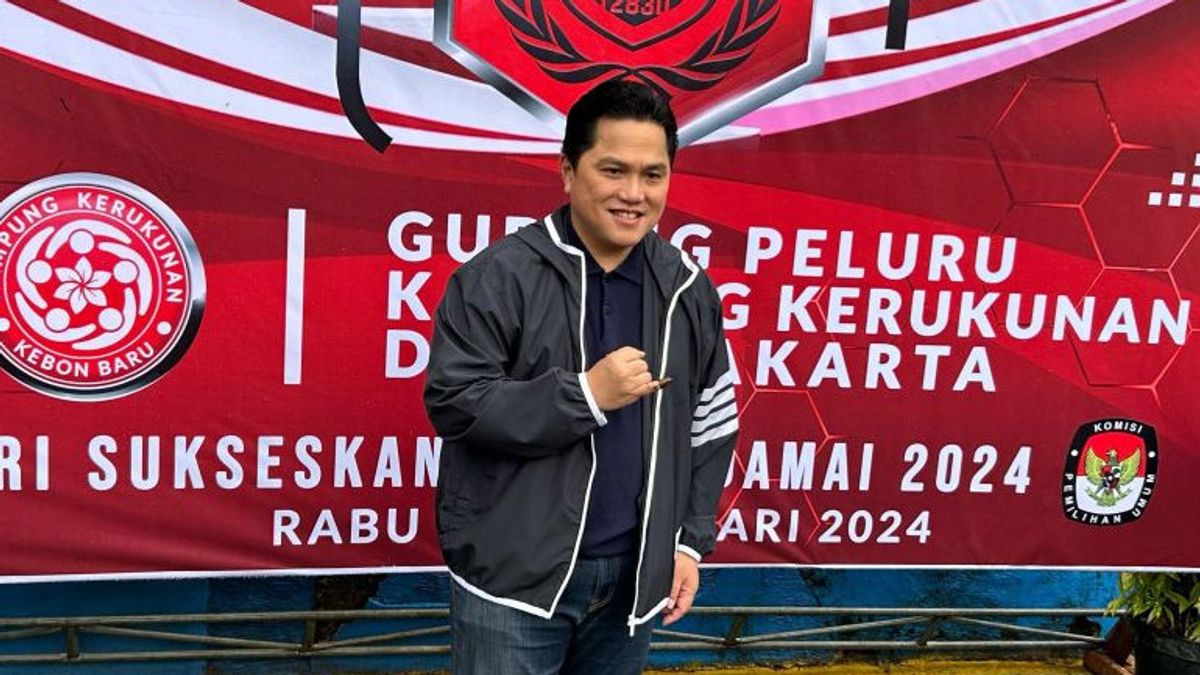 Erick Thohir Harap Pemilu 2024 Beri Stabilitas Bagi Pelaku Usaha