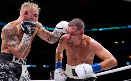 Tanding Tinju 10 Ronde, Jake Paul Kalahkan Legenda UFC Nate Diaz