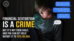 Pemerintah AS Peringatkan Warga Tentang Lonjakan Kasus 'Sextortion' dari AI yang Mengancam
