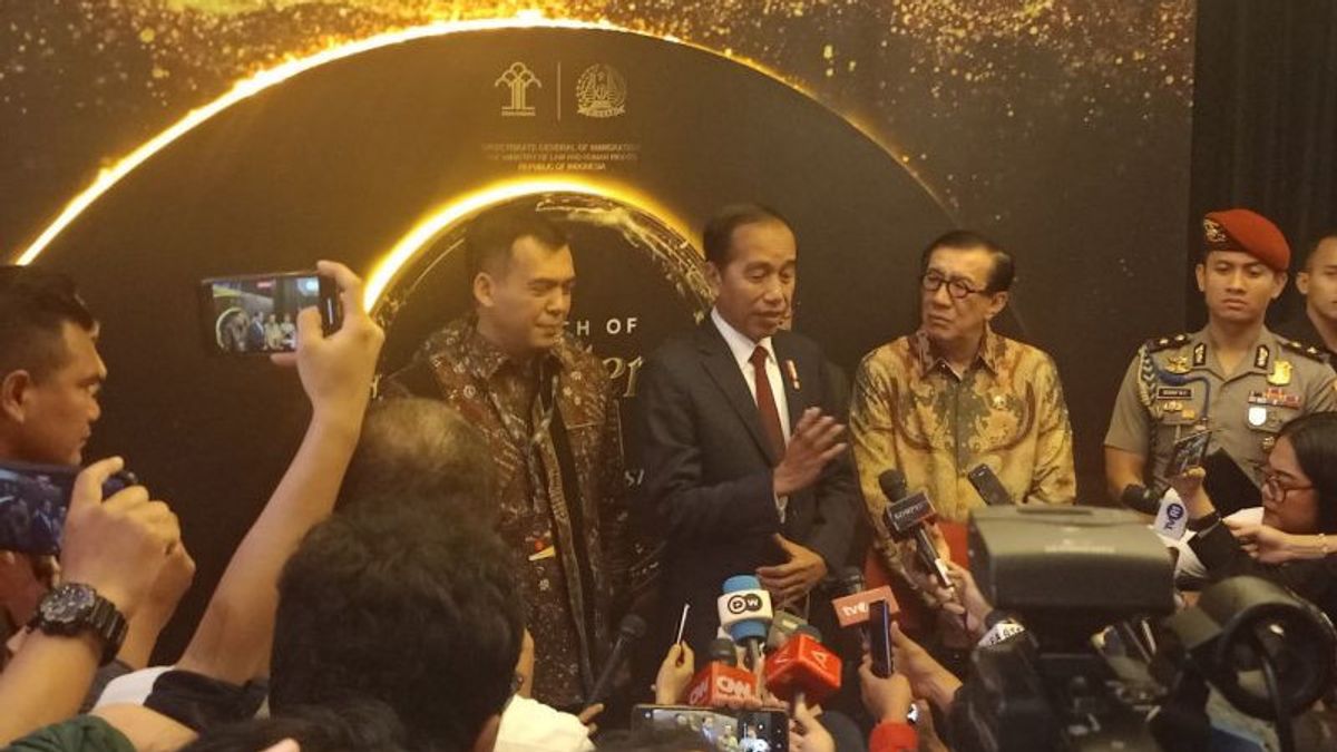 Les inscrits pour le visa d’or atteignent 300 WNA, Jokowi: J’ai été choqué, plusieurs fois